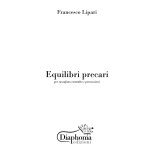 EQUILIBRI PRECARI for alto saxophone and percussion